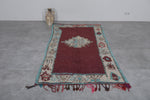 Boujaad Moroccan Rug – 4.1 x 7.5 ft | Unique Vintage Handmade Rug