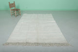 Handwoven Moroccan rug 4.5 ft x 7.5 ft