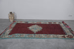 Boujaad Moroccan Rug – 4.1 x 7.5 ft | Unique Vintage Handmade Rug