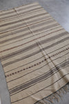 Hand Woven moroccan rug 4.6 FT X 7.2 FT