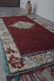 Boujaad Moroccan Rug – 4.1 x 7.5 ft | Unique Vintage Handmade Rug