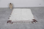 Square handwoven berber moroccan rug - 4.1 FT X 4.8 FT