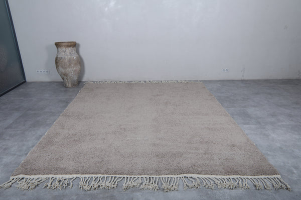 Elegant grey Moroccan rug – Custom size for refined interiors