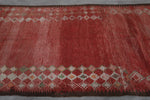 Traditional Moroccan Rug – 3.5 x 12.4 ft | Handwoven Vintage Berber Carpet