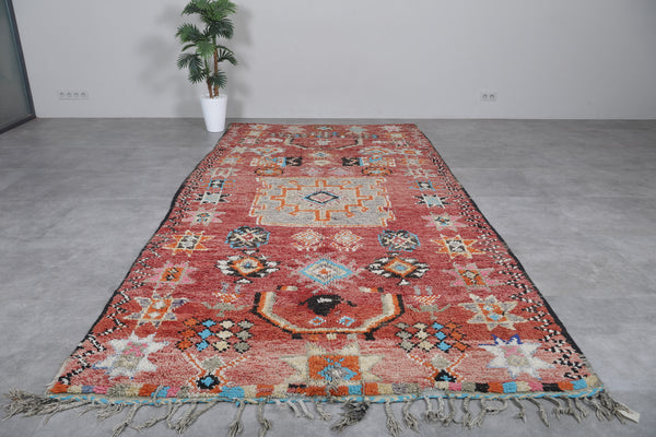 Large boujaad Moroccan rug - 6.2 x 12.4 Feet | Authentic handwoven tribal art