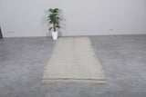 Beige flatwoven berber Moroccan rug