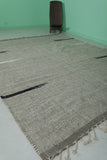 Handwoven Moroccan rug 7.8 ft x 10 ft