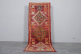 Boujaad Moroccan Runner Rug – 3.5 x 9.6 ft | Bold Vintage Hallway Rug