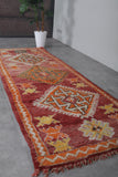 Boujaad Moroccan Runner Rug – 3.5 x 9.6 ft | Bold Vintage Hallway Rug