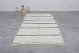 Berber flatwoven Moroccan rug  4 FT X 7.7 FT