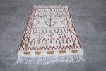 Moroccan rug Beni ourain 3.2 X 5.2 Feet