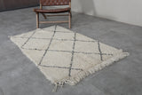 Handmade Moroccan Beni Ourain Rug – 3 x 4.8 ft | Small Wool Carpet