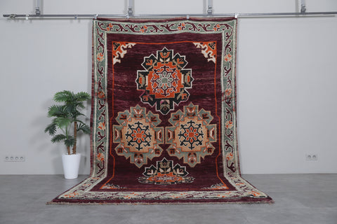 Traditional Moroccan rug  6.8 X 11.6 Feet