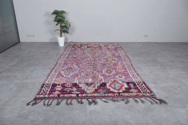 Vintage boujaad Moroccan rug - 6.2 x 10.9 Feet | Authentic handwoven art