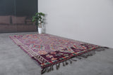 Vintage Boujaad Moroccan Rug - 6.2 x 10.9 Feet | Authentic Handwoven Art