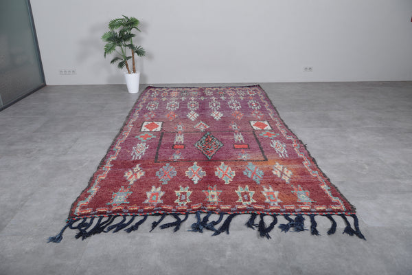 Boujaad Moroccan rug - 6.3 FT x 10.9 FT | Unique artisan craft