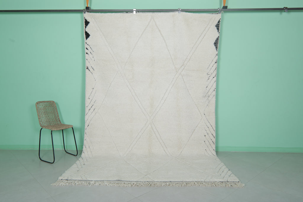 Beni ourain rug - Custom wool rug - Handmade Moroccan rug