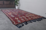 Handwoven Boujaad Moroccan Rug - 6.3 x 11 Feet | Unique Tribal Patterns