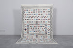 Amazing flatwoven moroccan berber rug