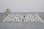 Amazing flatwoven moroccan berber rug