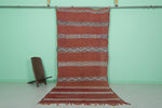 Moroccan Kilim Rug - 5 FT X 11.9 FT - Traditional Handmade Berber Design