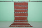 Moroccan Kilim Rug - 5 FT X 11.9 FT - Traditional Handmade Berber Design