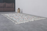 Amazing flatwoven moroccan berber rug