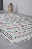 Amazing flatwoven moroccan berber rug