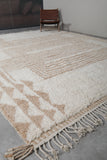 Handmade Moroccan Wool Rug - Custom Modern Patterns