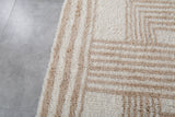 Handmade Moroccan Wool Rug - Custom Modern Patterns