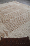 Handmade Moroccan Wool Rug - Custom Modern Patterns