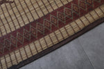 Vintage handmade tuareg rug 7.1 X 14.6 Feet