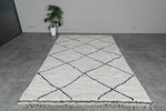 Large Moroccan Beni Ourain Rug 6.6 x 10.5 ft - Handwoven Wool Carpet