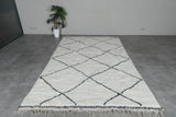 Large Moroccan Beni Ourain Rug 6.6 x 10.5 ft - Handwoven Wool Carpet