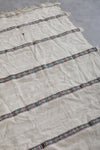 Amazing flatwoven Berber Moroccan rug -  3.5 FT X 5.7 FT