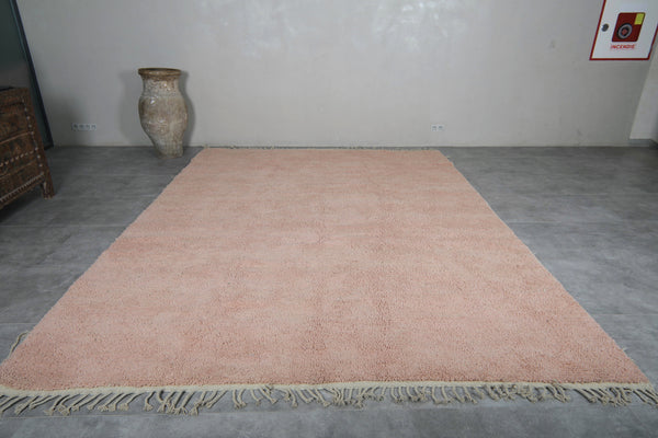 Peach colored Custom Moroccan Rug