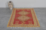 Woolen Moroccan rug 3.6 FT X 6.5 FT