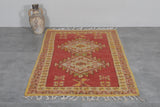 Woolen Moroccan rug 3.6 FT X 6.5 FT