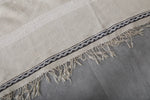 Beautiful flatwoven moroccan berber rug - 4 FT X 7 FT