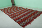 Large Handwoven Moroccan Kilim Rug – 5.8 FT x 11.8 FT | Authentic Berber Design