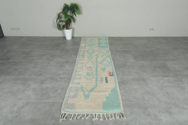 Runner Moroccan rug 2.5 x 9.9 feet