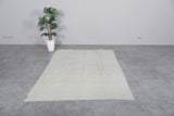 Runner flatwoven berber moroccan rug 5.3 FT X 7.6 FT