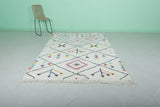 Colorful Moroccan Rug - 5.4 x 8.5 Ft, Vibrant Geometric Pattern