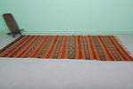 Handmade Berber Carpet - 4.9 X 11.4 Feet | Moroccan Tribal Rug