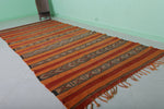 Handmade Berber Carpet - 4.9 X 11.4 Feet | Moroccan Tribal Rug