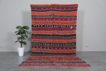 Handmade Moroccan Rug - 5.7 FT X 10.5 FT - Bold Striped Design