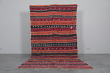 Handmade Moroccan Rug - 5.7 FT X 10.5 FT - Bold Striped Design