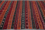 Handmade Moroccan Rug - 5.7 FT X 10.5 FT - Bold Striped Design