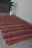 Handmade Moroccan Rug - 5.7 FT X 10.5 FT - Bold Striped Design