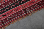 Handmade Moroccan Rug - 5.7 FT X 10.5 FT - Bold Striped Design